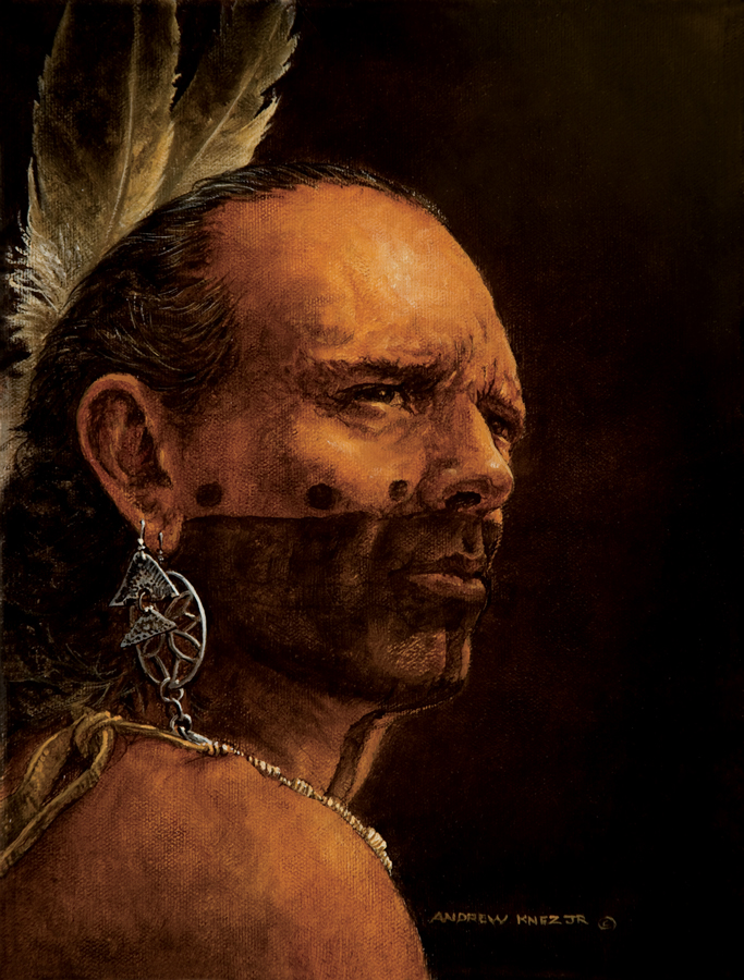 PAINTINGS OF WOODLAND INDIANS